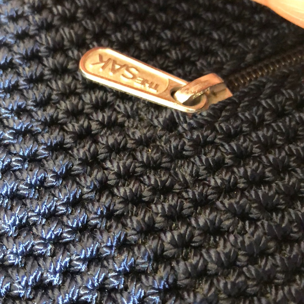 The Sak navy knit handbag - Picture 3 of 8